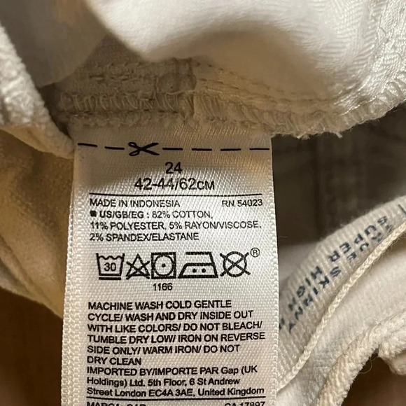 Women’s Gap Jeans Size 24 - Picture 4 of 9